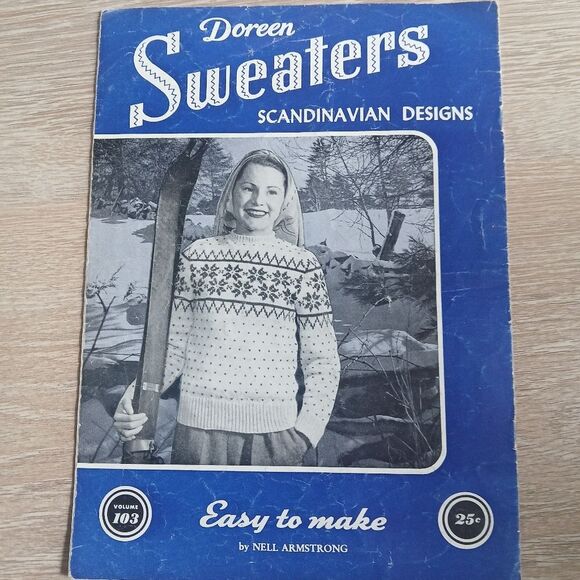 Doreen Knitting Books, designed by Nell Armstrong Paper 4th Edition Vol 103 - Picture 7 of 8